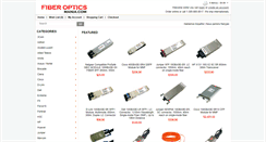 Desktop Screenshot of fiberopticsmania.com